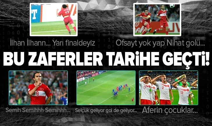 Türkiye'nin bu zaferleri tarihe geçti!