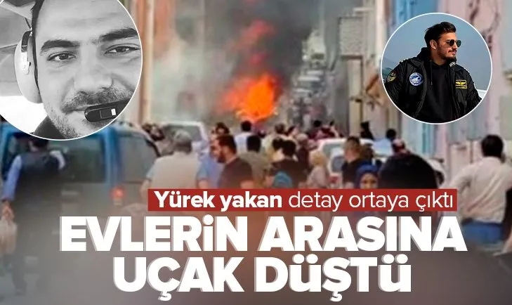 Bursa’da sokak ortasına düşen uçakta can vermişti! Yürek yakan detay ortaya çıktı