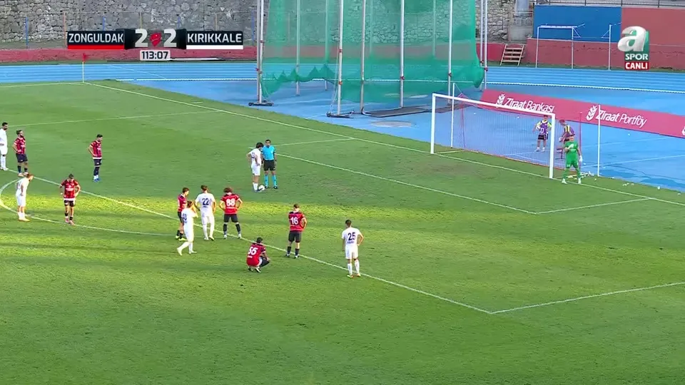 GOL: Can Vural! Zonguldak Kömürspor 2-3 Kırıkkalespor!