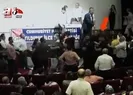 CHPliler birbirlerine girdi! Yumruklar havada uçuştu
