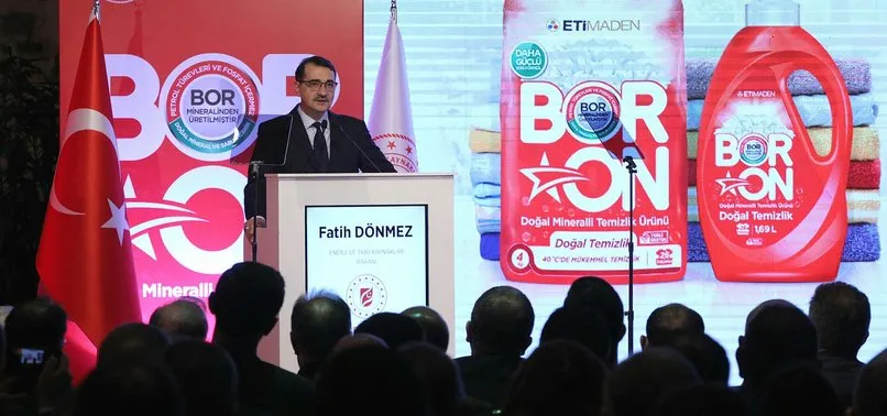 Bakan Dönmez duyurdu: Bulaşık için Boron geliyor