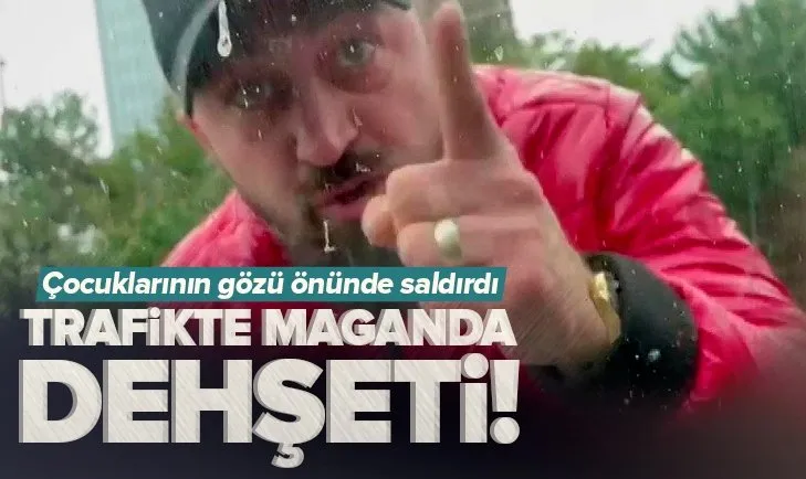 İstanbul’un göbeğinde terör estirdi! Trafikte maganda dehşeti
