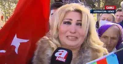 Son dakika: Karabağ'ın kalbi Şuşa kenti işgalden kurtarıldı! Azerbaycanlı vatandaşlar A Haber canlı yayınında gözyaşlarıyla sevindi