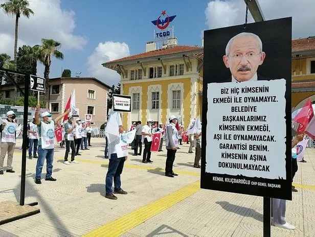 CHP’nin işçi kıyımına karşı sendikalar eylemde! Adana Büyükşehir Belediyesi Başkanı Zeydan Karalar’a tepki yağıyor