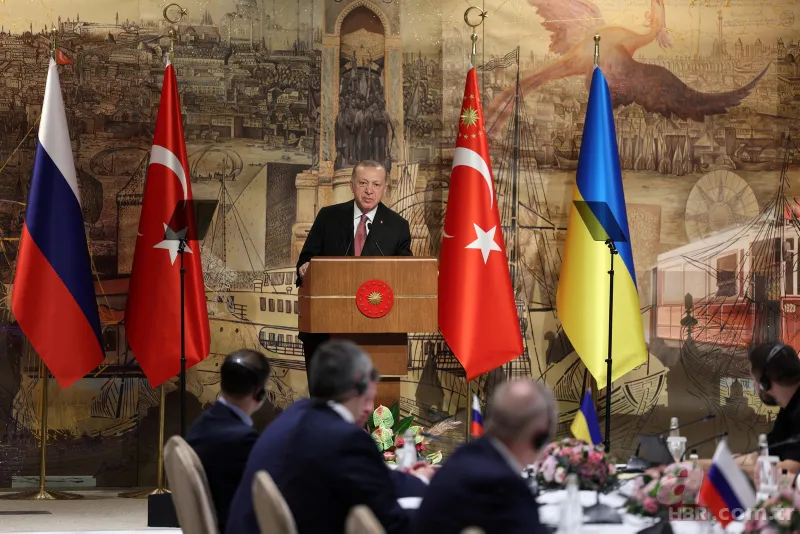 Barışın ayak sesleri İstanbul'da duyuldu! Başkan Erdoğan'ın çağrısı dünyada yankılandı! İşte Rusya Ukrayna savaşında tansiyonu düşüren tarihi görüşme 4