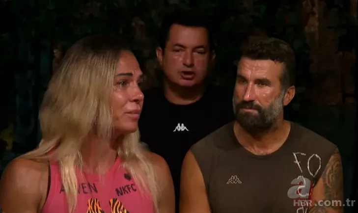 Survivor'da Nagihan ve Hikmet birbirine girdi! Nagihan açtı ağzını yumdu gözünü! Acun Ilıcalı: Bir saniye tereddüt etmem gerekeni yaparım 1