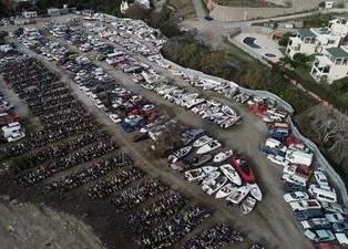 Bodrum'da Yediemin otoparkı marinaya döndü