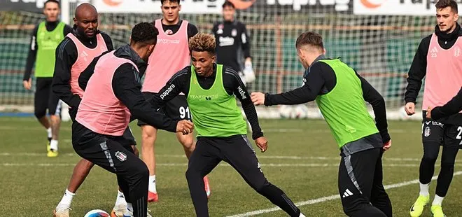 Beşiktaş Kırklarelispor maçı hazırlıklarını sürdürüyor
