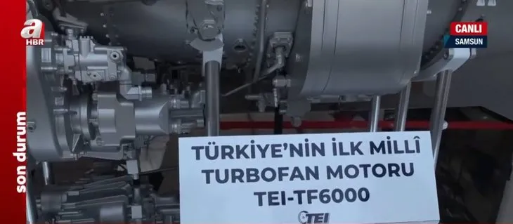 İşte Türkiye’nin en güçlü motoru! TEI Genel Müdürü Mahmut Faruk Akşit A Haber’de: Kızılelma’yı uçuracak motor 6 bin beygir sınıfında