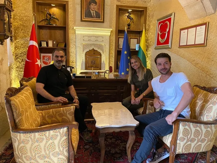 Maria ile Mustafa’nın başrolü Jessica May ailesinin kökenini Kapadokya’da öğrendi - 1