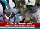 İstanbulda metrobüs kazası! Yaralılar var