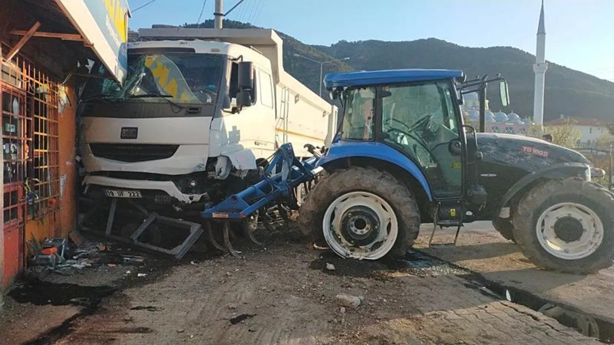 Kontrolden çıktı iş yerine daldı: 1 ölü 1 ağır yaralı