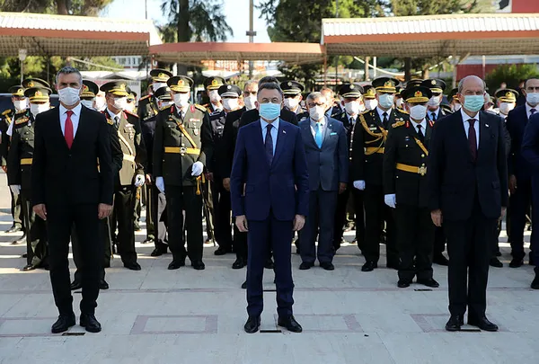 Kıbrıs Barış Harekatı'nın 46'ncı yıl dönümü için kutlama töreni! Türkiye'yi Fuat Oktay temsil ediyor - 1