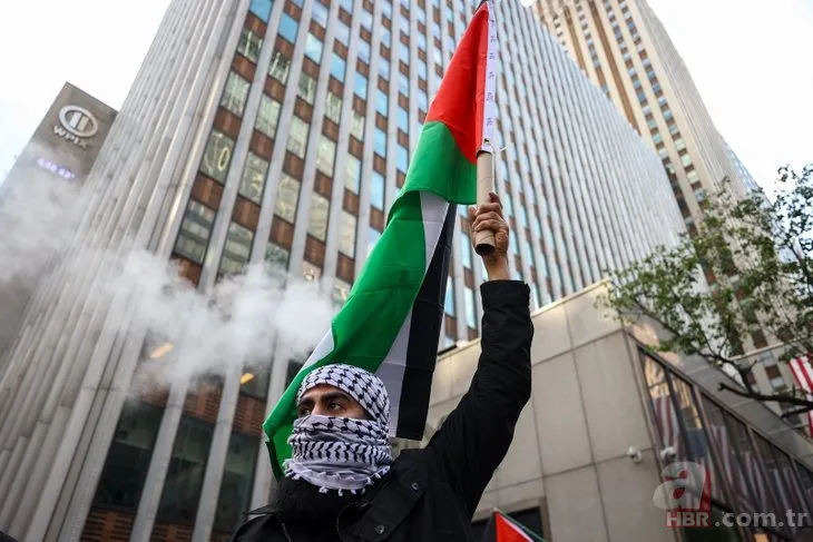 New York’ta Filistin’e destek yürüyüşü: İsrail işgaline ve baskılarına son