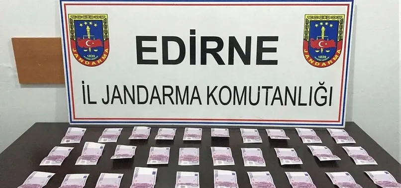 İç çamaşırından 15 bin Euro sahte para çıktı
