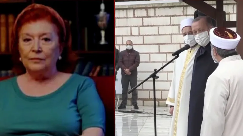 Sosyolog Nur Vergin’e veda! Başkan Erdoğan cenaze törenine katıldı