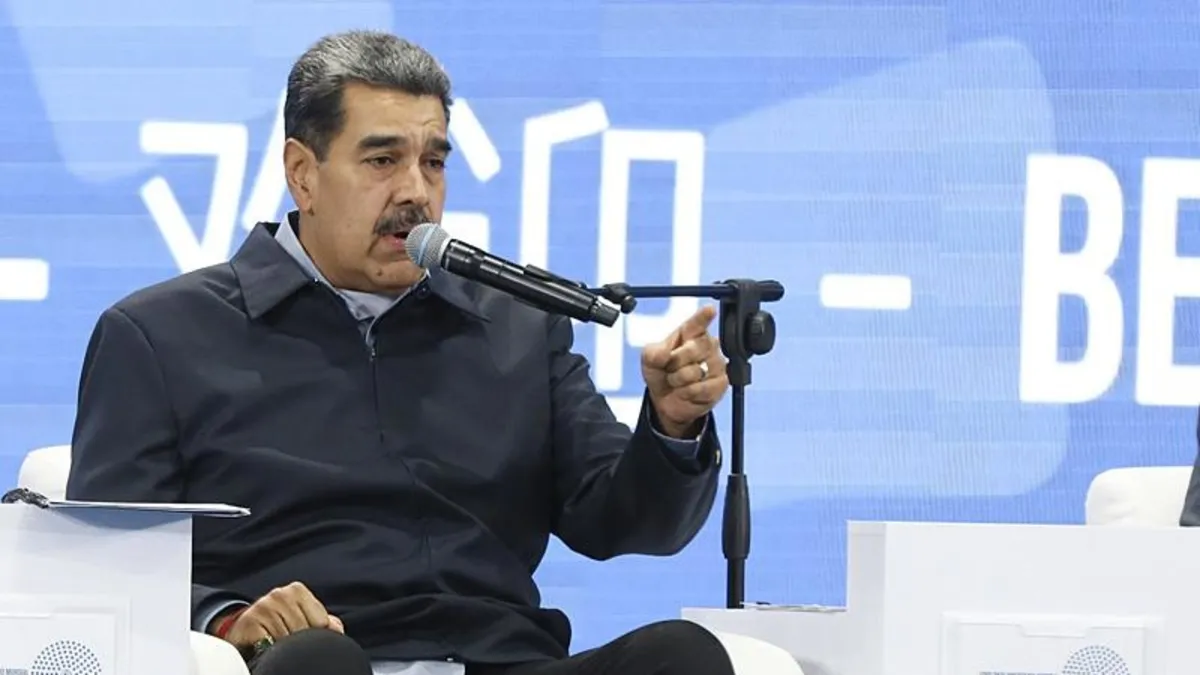 Venezuela lideri Maduro'dan Gazze'deki soykırıma tepki