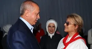 Erdoğan Yenikapı’da Çiller’le görüştü