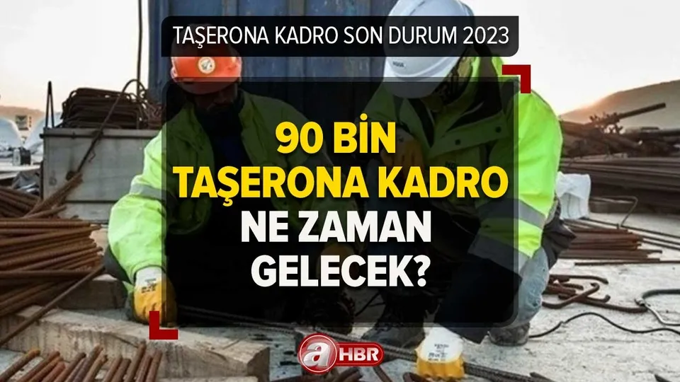 90 bin taşerona kadro çıktı mı, kimleri kapsıyor? Taşerona kadro ne zaman Meclis'e gelecek?