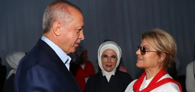Erdoğan Yenikapı’da Çiller’le görüştü