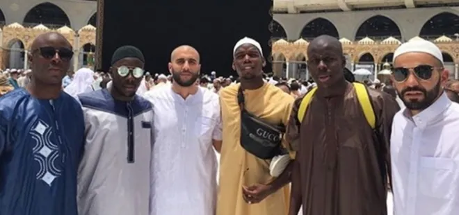 Pogba’dan umre paylaşımı