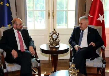 Başbakan Yıldırım, Schulz ile telefonda görüştü