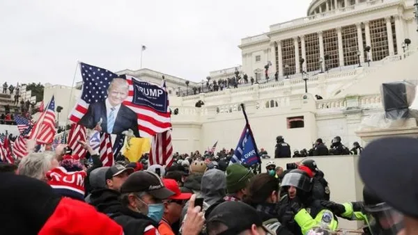 Son dakika: ABD Başkanı Joe Biden açıklamalarda bulundu: Kongreye girenler teröristtir