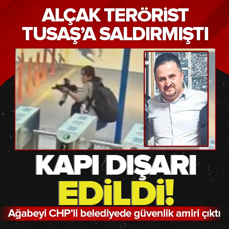 Teröristin ağabeyi CHPli belediyede güvenlik amiri çıktı
