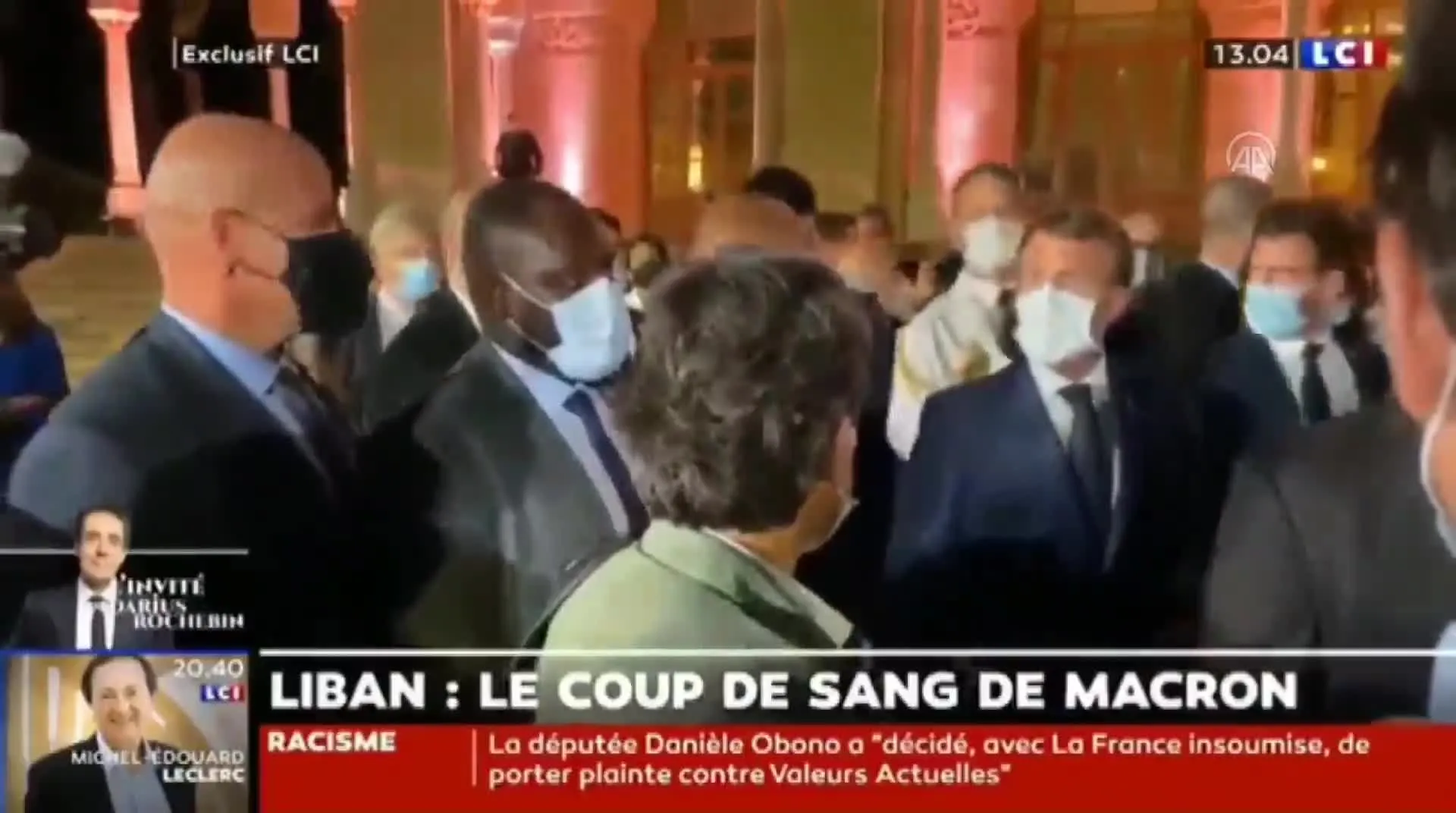 Fransa Cumhurbaşkanı Macron'dan gazeteciye fırça!