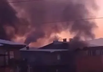 Van'da yangın faciası! 1 kişi öldü