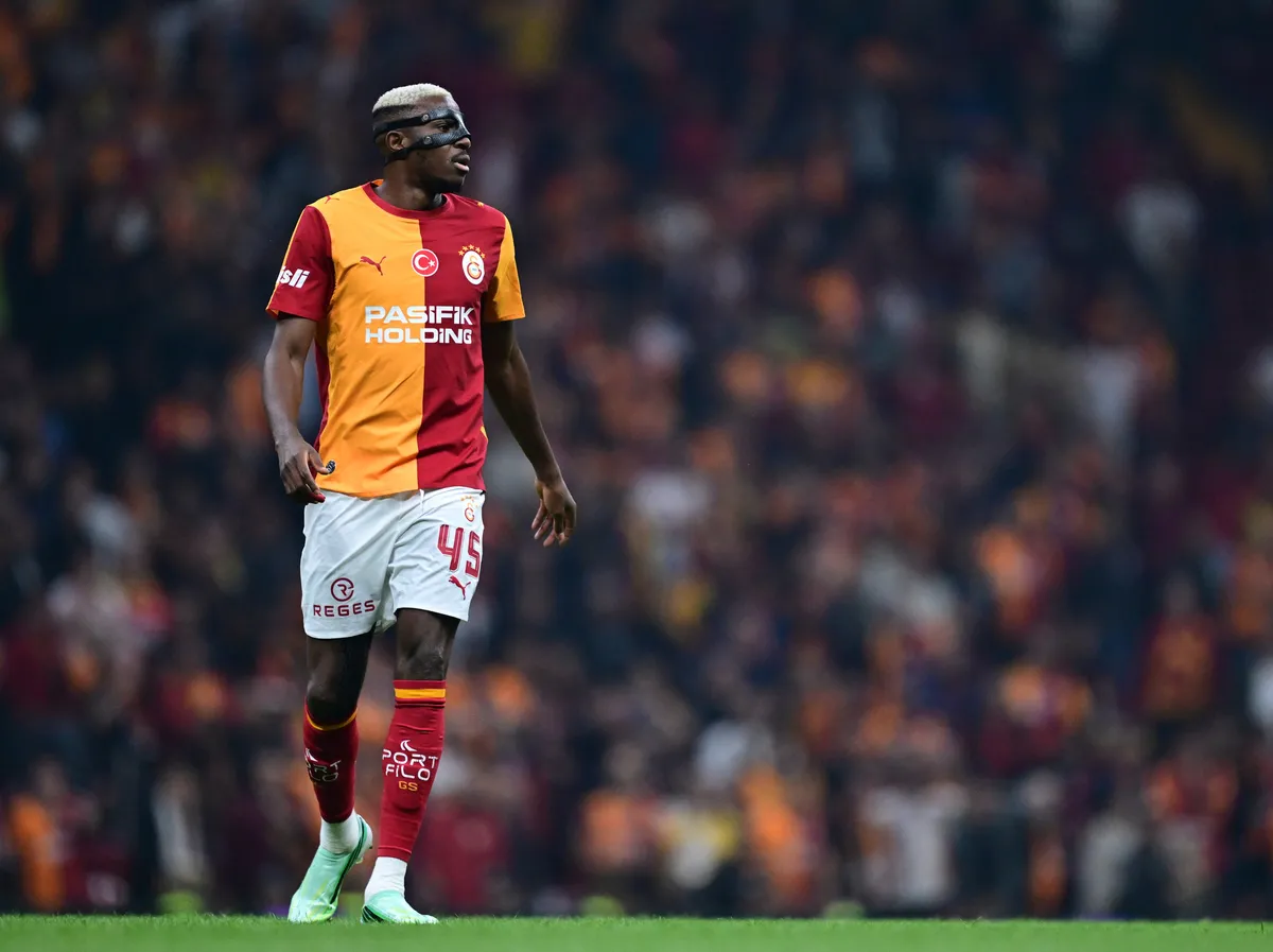 1791907071905.jpg Kasımpaşa maçında Victor Osimhen (IHA)
