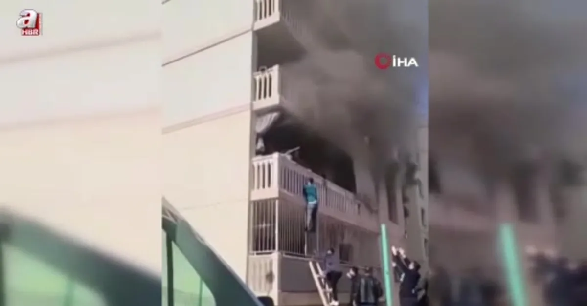 Mardin’de ev yangını