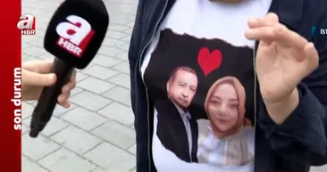 İstanbul’da miting coşkusu! Başkan Erdoğan sevdasını tişörtüne yazdırdı | Kemal Kılıçdaroğlu’na sert tepki