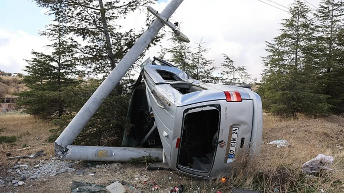 Nevşehir'de çırak tamir için getirilen araçla kaza yaptı
