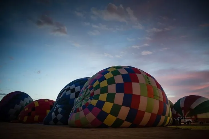 Teotihuacan 2016 Sıcak Hava Balonları Buluşması