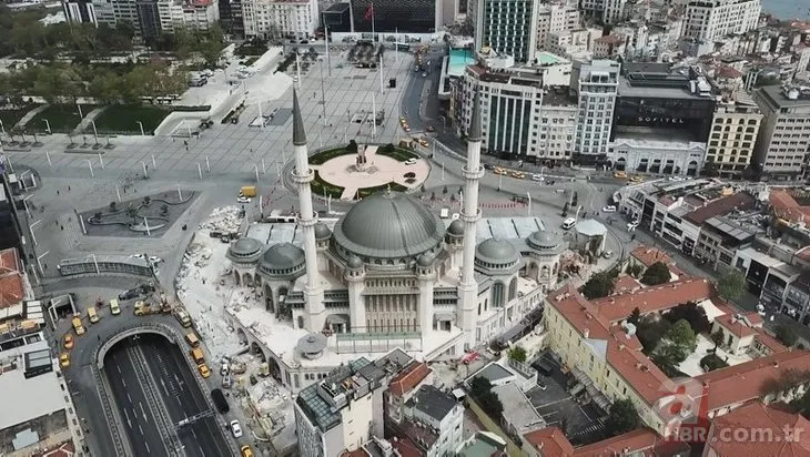 Taksim Camisi bugün açılıyor! Türkiye ve dünyada sayılı uygulama