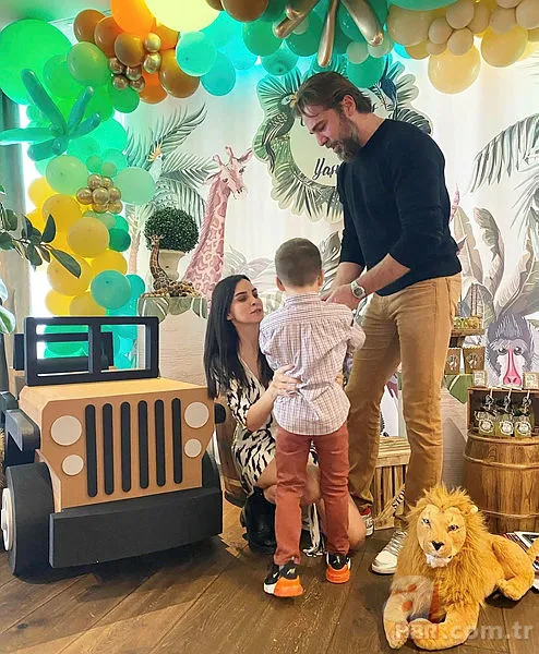 İlk kez görüntülendi! İşte Engin Altan Düzyatan ile Neslişah Düzyatan’ın oğlu Emir Aras 5