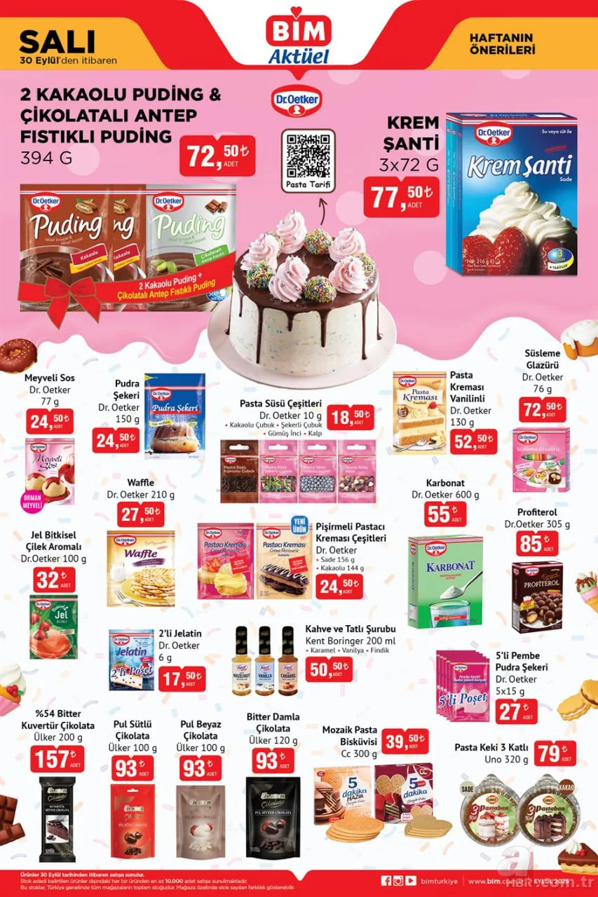 30 EYLÜL BİM AKTÜEL KATALOĞU | Haftanın indirimleri belli oldu: Toz deterjan 299 TL, leke çıkarıcı 130 TL… 4