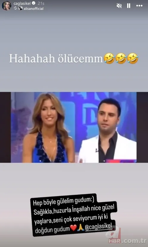 Alişan'dan güldüren paylaşım! Çağla Şıkel'e lakap taktığı ortaya çıktı 6