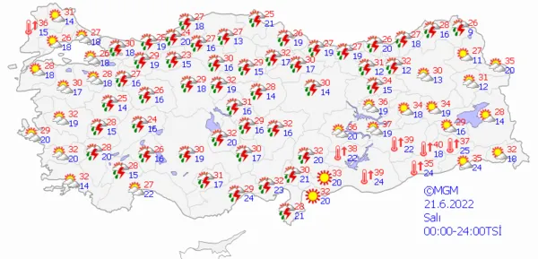 1655563236031.png Afrika'dan yoğun sıcak hava dalgası geliyor! 43 dereceyi görecekler! Türkiye'yi etkileyecek mi? İşte güncel hava durumu - 11