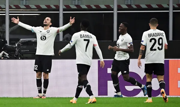Lille Yusuf Yazıcı ile Milan'ı devirdi! Yusuf Yazıcı Hat trick yaptı - 1