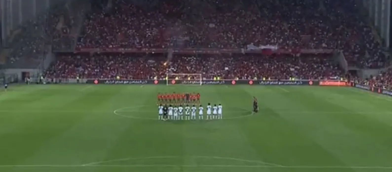 Fas depreminde hayatını kaybedenler için tribünlerde dualar okundu