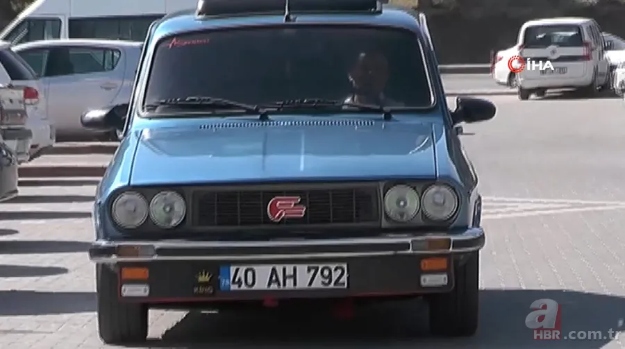 1988 model otomobile 200 bin TL harcadı! Son hali hayran bıraktı 8