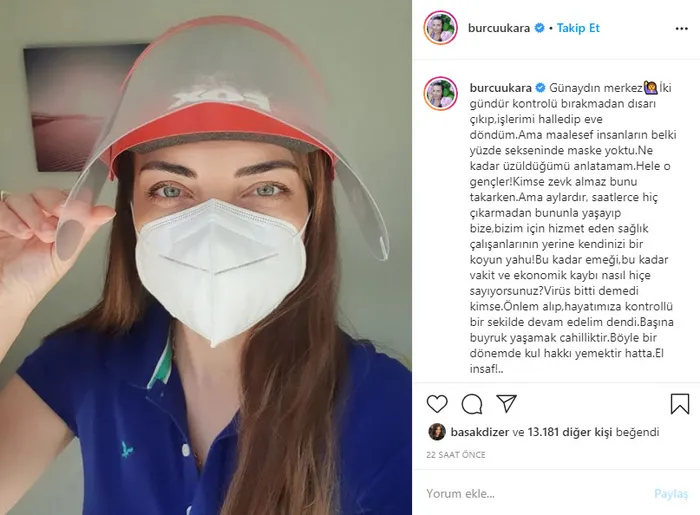 Burcu Kara'nın maske isyanı: Bunun adı cahillik! - 1