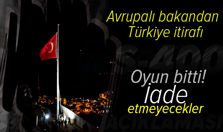 İtalyan Bakan Frattini'den flaş Türkiye itirafı! Oyun bitti S-400'leri iade etmeyecekler