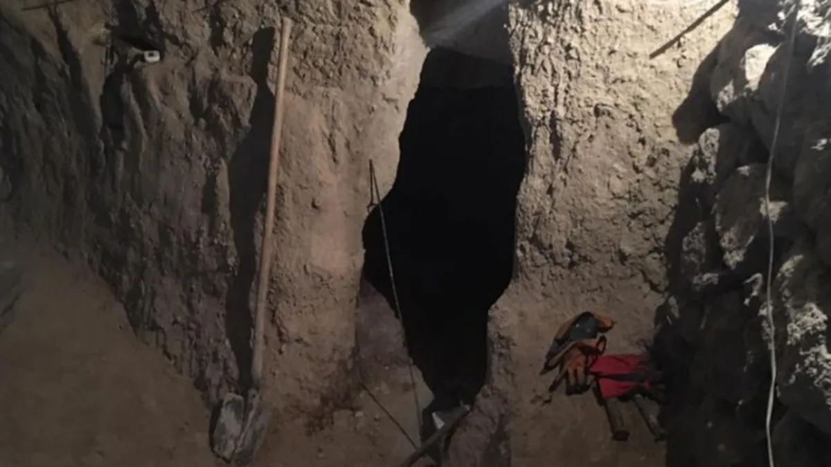 Kayseri'de kaçak kazı! 3 şüpheli suçüstü yakalandı