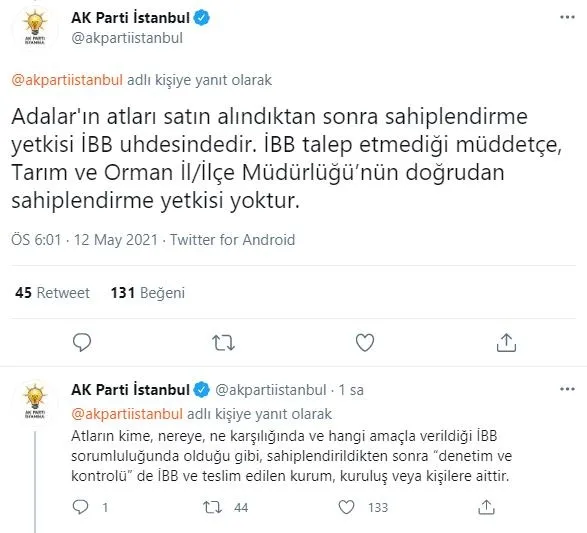 AK Parti kayıp 978 at ile ilgili gerçekleri açıkladı! Ekrem İmamoğlu ve İBB’nin bir balonu daha patladı