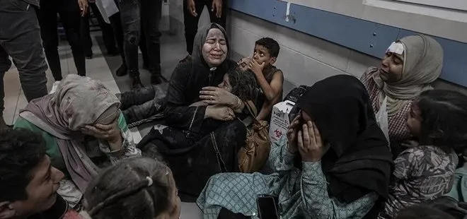 Gazze hükümeti acı bilançoyu açıkladı!  Katil İsrail Şifa Hastanesi’nde 400 kişiyi şehit etti