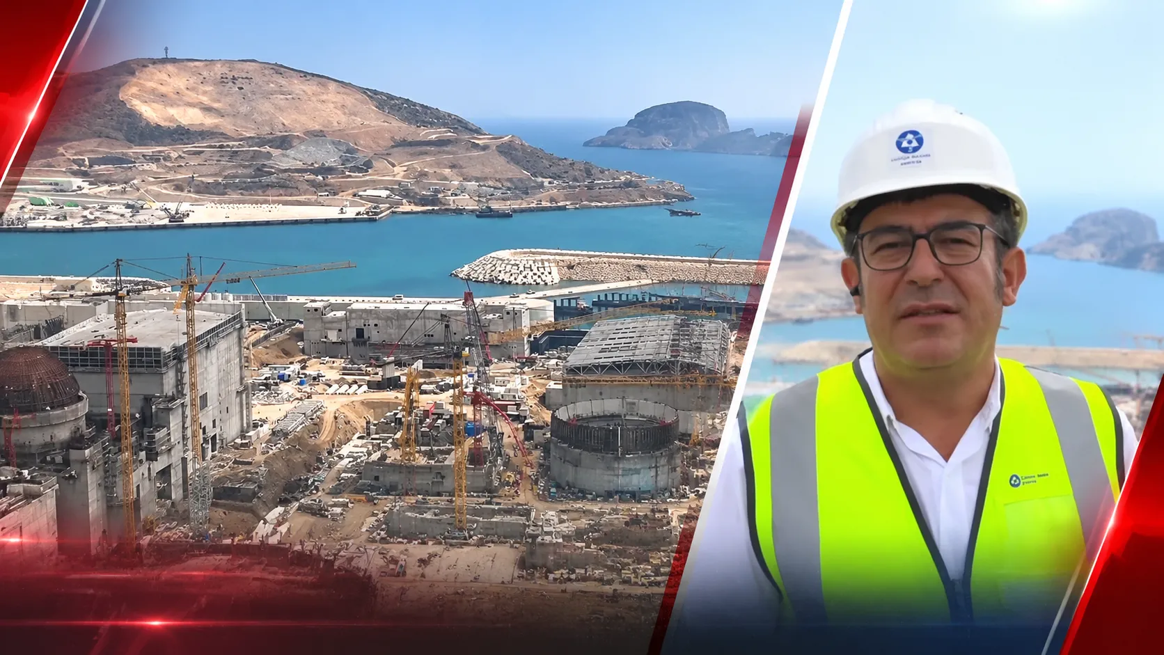 A Haber Akkuyu'da! Nükleer Güç Santrali'nde dört reaktörde çalışmalar sürüyor
