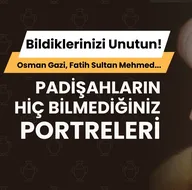 Padişahların bilinmeyen portreleri ortaya çıktı!